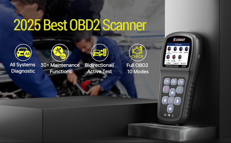 The Best Professional OBD2 Scanner For Vehicles in 2025