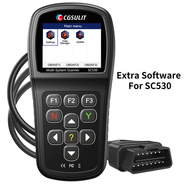 CGSULIT Extra car diagnostic Software for SC530 (Without Device)