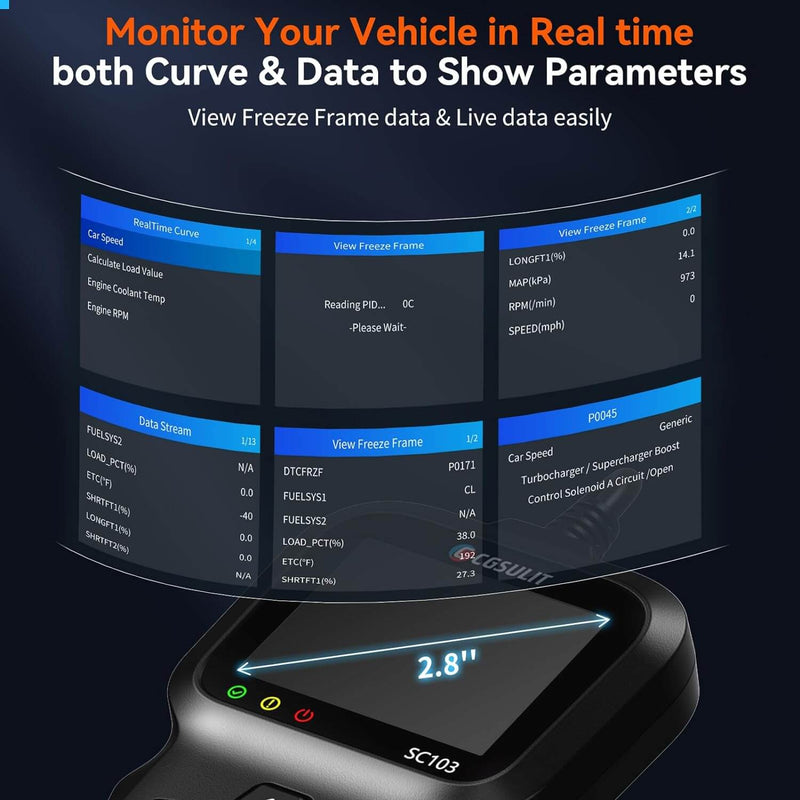 cgsulit sc103 obd2 code reader live data