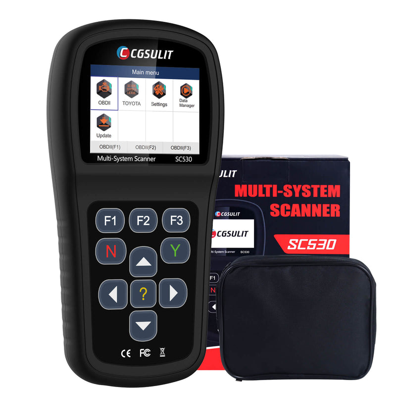 CGSULIT SC530 BMW Scan Tool OBD2 Scanner All-System Bi-Directional Code  Reader